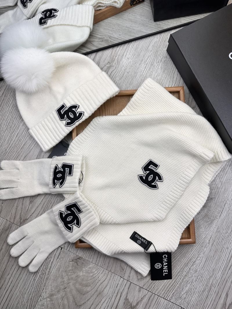 Chanel Caps Scarfs